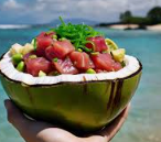 Poke Coco in Coconut
